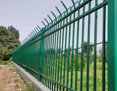 双向弯头锌钢护栏