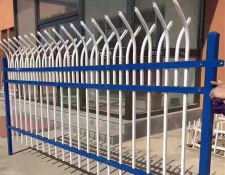 双向弯头锌钢护栏